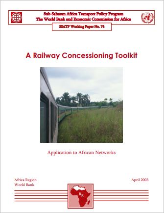 A Railway Concessioning Toolkit: Application to African Networks