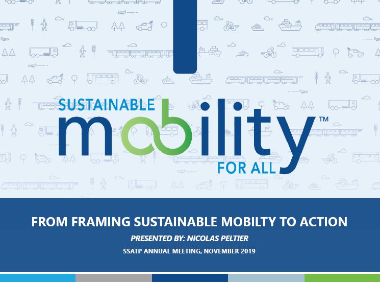 Sustainable Mobility for All (SUM4All): From Framing Sustainable Mobility to Action
