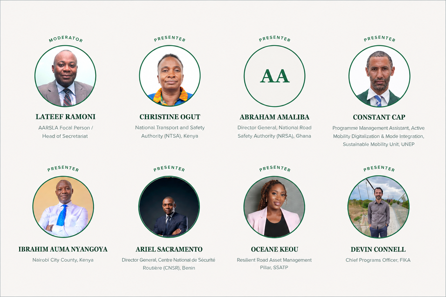 Webinar Speakers