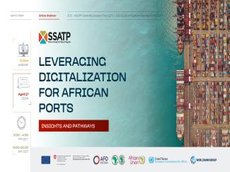 WEBINARE: L'état de la numérisation des ports africains : Perspectives et Recommandations