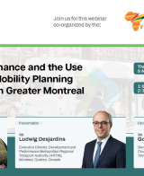 WEBINAR: Institutional Governance & Data for Urban Mobility Planning & Management in Greater Montreal