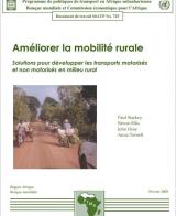 Améliorer la mobilité rurale : Solutions pour développer les transports motorisés et non motorisés en milieu rural