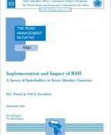Implementation and Impact of the Road Management Initiative: A Survey of Stakeholders in Seven Member Countries