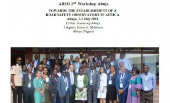 2nd ARSO Workshop in Abuja: Towards the Establishment of a Road Safety Observatory in Africa