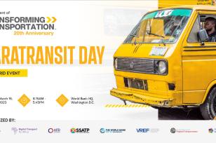 Paratransit Day: A Transforming Transportation 2023 Side Event