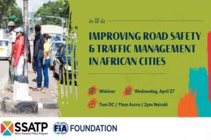 WEBINAR: Improving Road Safety & Traffic Management in African Cities