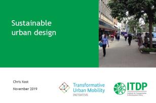 Sustainable Urban Design