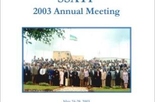 2003 Annual Meeting Proceedings