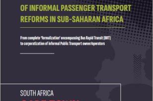 From complete formalization encompassing Bus Rapid Transit (BRT) to the corporatization of informal Public Transport owner/operators: Cape Town, South Africa
