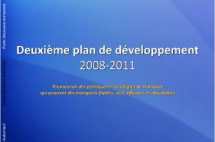Deuxième plan de développement: 2008-2011