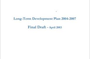 SSATP Long-Term Development Plan (LTDP): 2004-2007