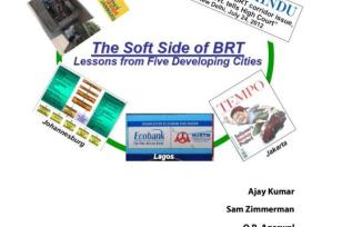 The Soft Side of BRT: Lessons from 5 Developing Countries