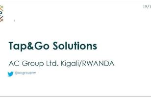 3rd UITP & SSATP Informal Transport Webinar: Presentation on Tap&Go Solutions