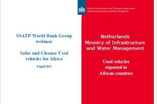 PRESENTATION: Used Vehicles Exported to the African Continent