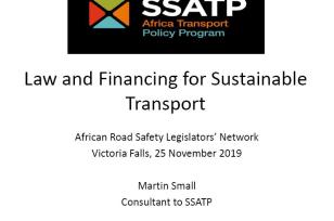Law & Financing for Sustainable Transport