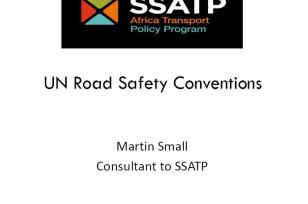 UN Road Safety Conventions