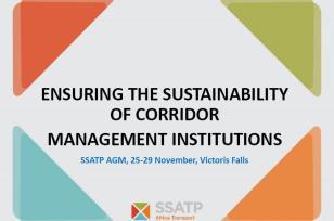 Ensuring the Sustainability of Corridors Management Institutions