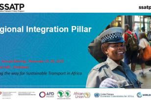 Regional Integration Pillar - Wrap-Up Presentation at SSATP 2019 Annual General Meeting