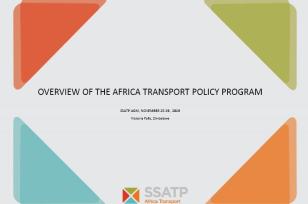 Overview of the Africa Transport Policy Program
