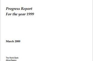SSATP Progress Report 1999