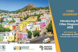 Cities Leadership - Introducing the Cities Diganostic of the African Development Bank (AfDB)