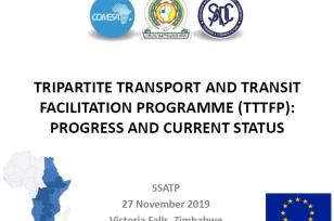 Tripartite Transport and Transit Facilitation Programme (TTTFP): Progress and Current Status
