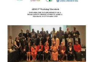 3rd ARSO Workshop in Marrakesh: Towards the Establishment of a Road Safety Observatory in Africa