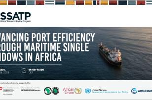 WEBINAIRE : Améliorer l'efficacité des ports grâce aux guichets uniques maritimes en Afrique