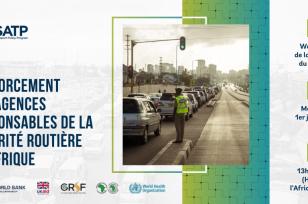 ENREGISTREMENT DU WEBINAIRE : Renforcement des agences responsables de la sécurité routière en Afrique