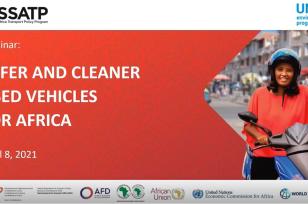 Webinaire : Des véhicules d'occasion plus sûrs et plus propres pour l'Afrique ( 8 avril 2021)