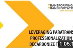 TT23 Session 7 - Paratransit Capacity Building Programs:  Leveraging paratransit professionalization to decarbonize the transport sector in developing countries