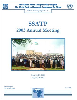 2003 Annual Meeting Proceedings