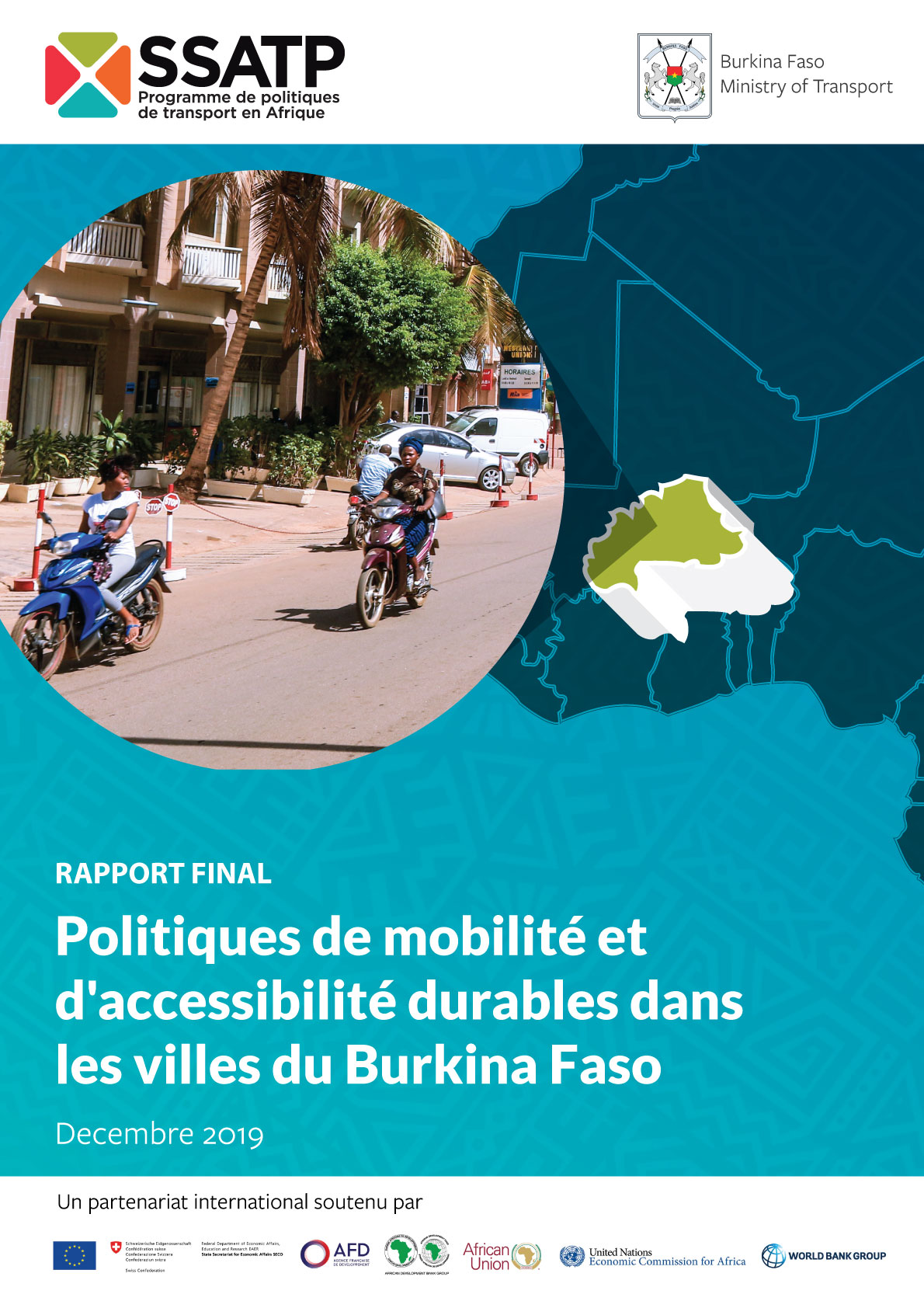 Politiques de mobilité et d'accessibilité durables dans les villes du Burkina Faso - Document de politique et de stratégie