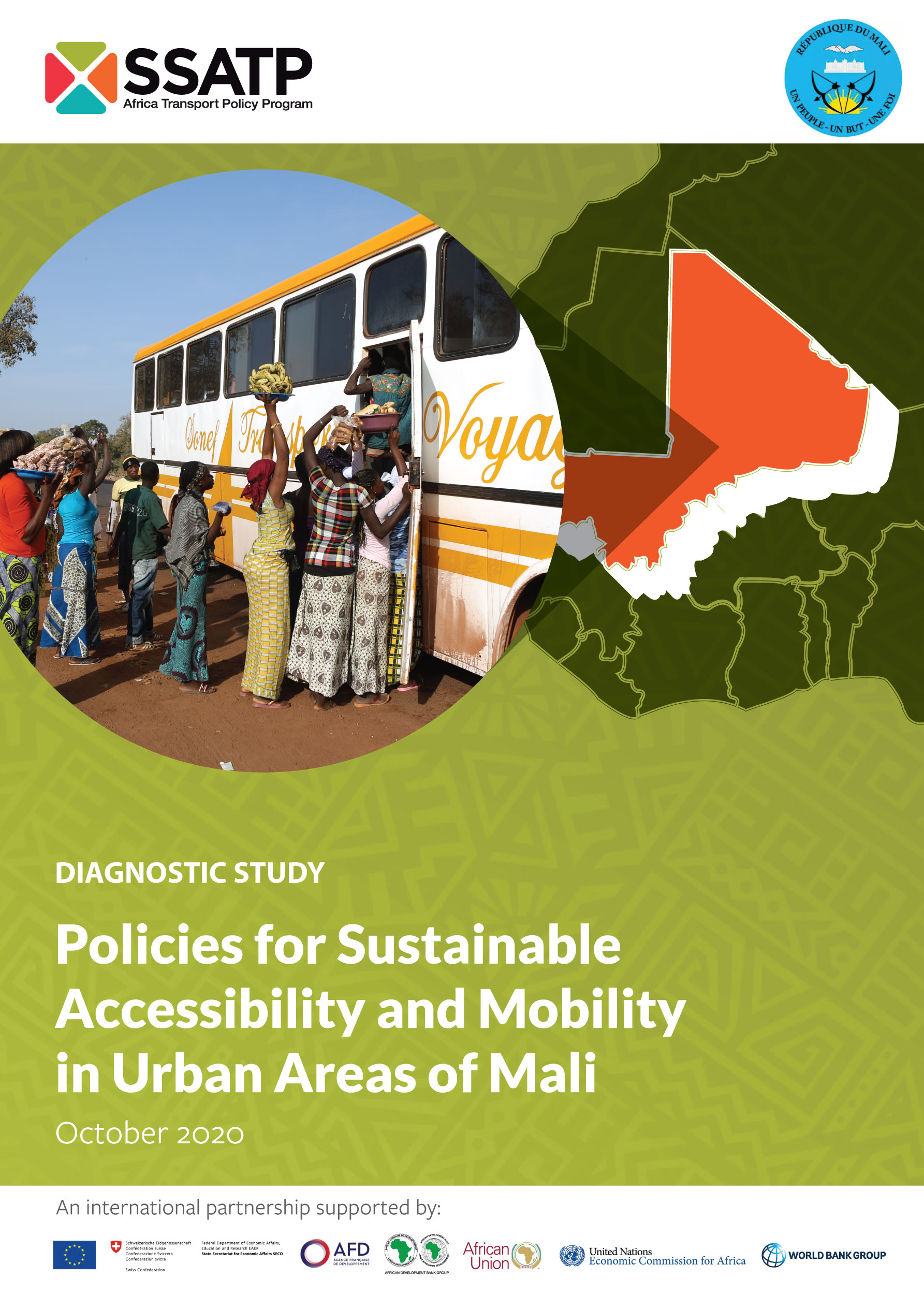 Policies for sustainable mobility and accessibility in cities of Mali - Diagnostic Study