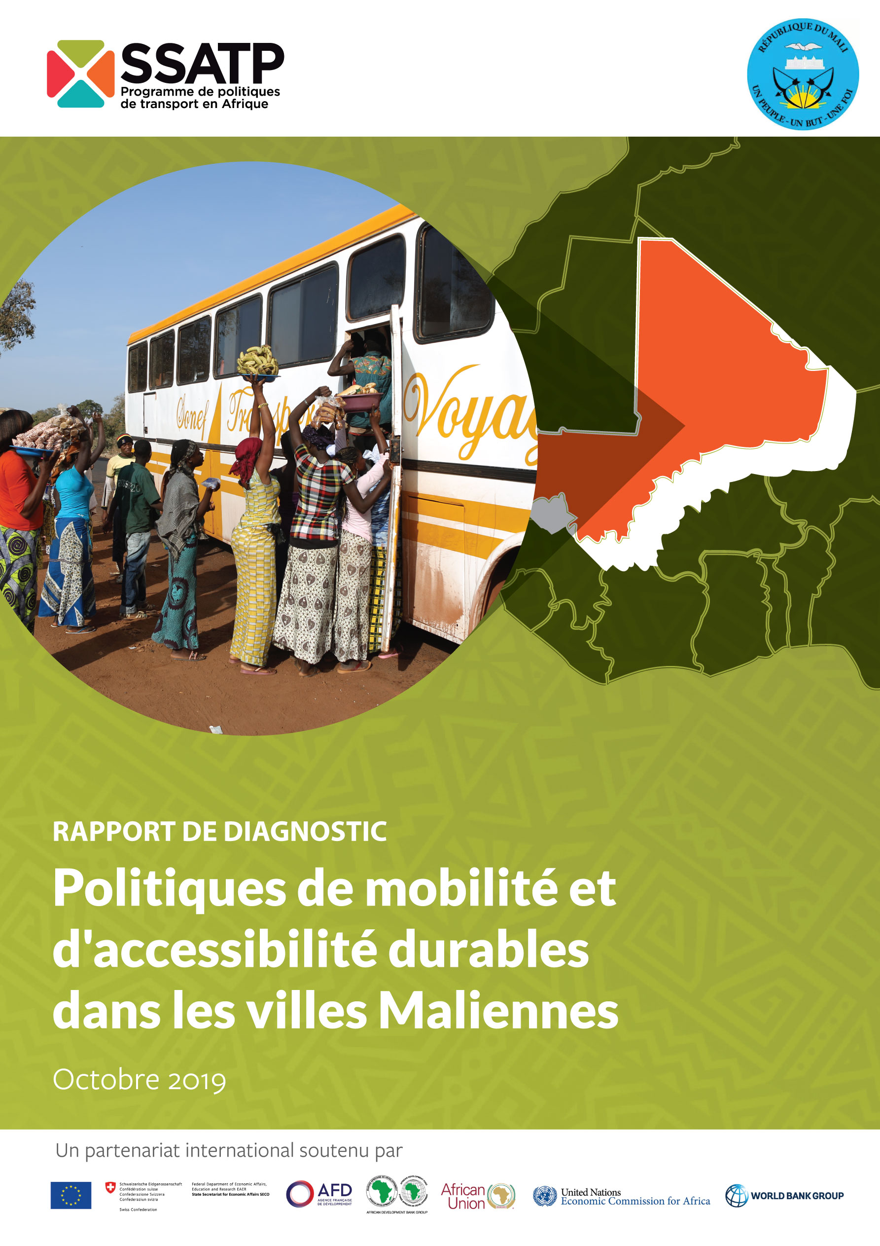 Politiques de mobilité et d'accessibilité durables dans les villes Maliennes - Rapport de diagnostic