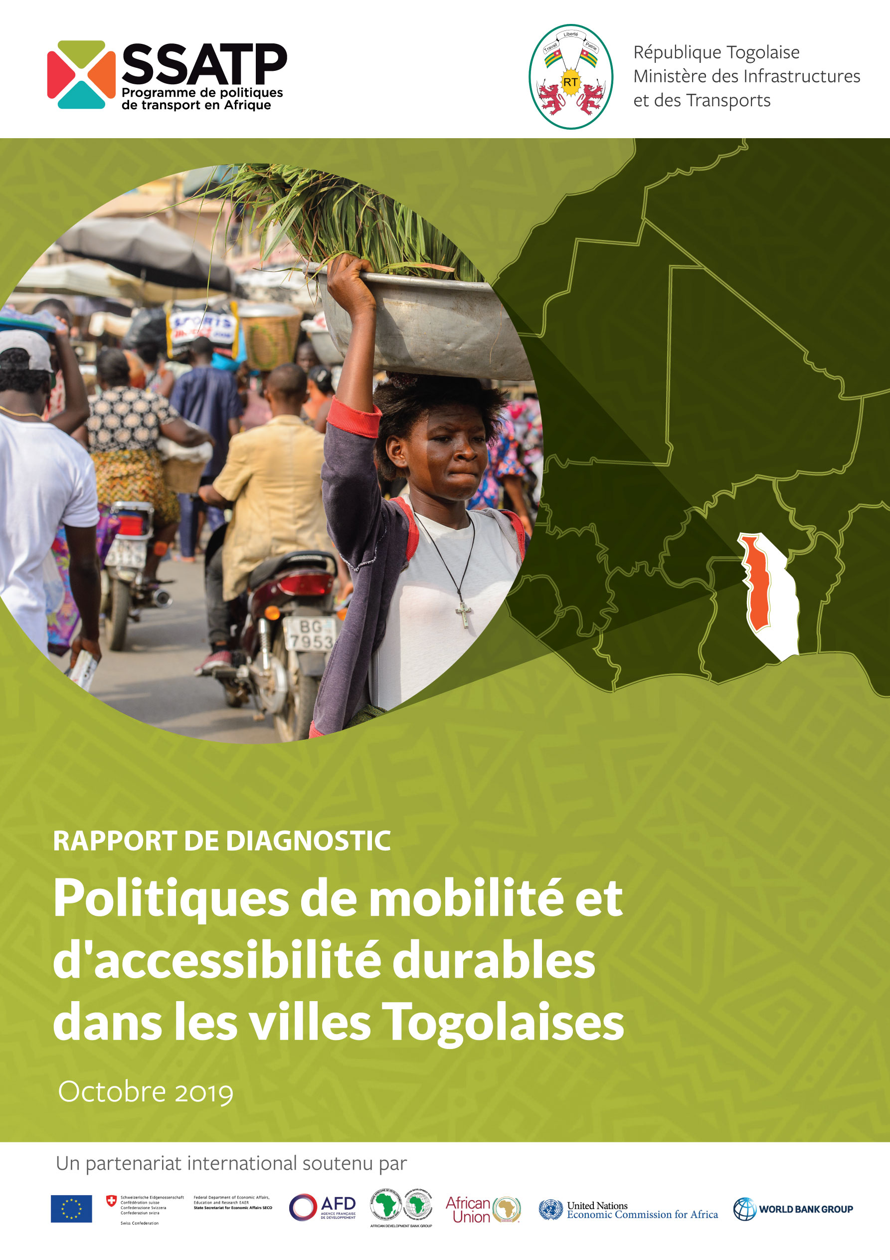 Politiques de mobilité et d'accessibilité durables dans les villes Togolaises - Rapport de diagnostic