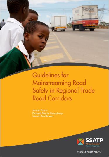 Guidelines for Mainstreaming Road Safety in Regional Trade Road Corridors