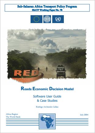 Roads Economic Decision (RED) Model: Software User Guide & Case Studies