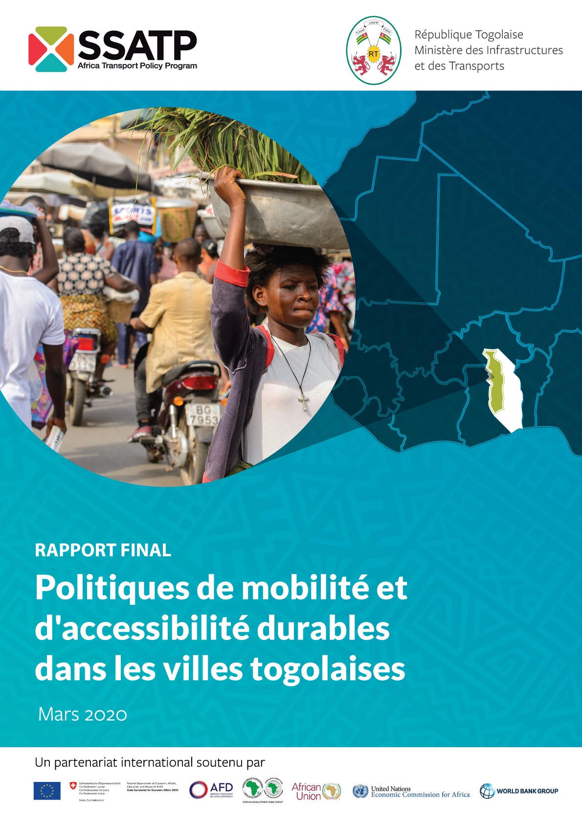 Politiques de mobilité et d'accessibilité durables dans les villes togolaises - Document de politique et de stratégie