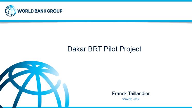 Dakar Bus Rapid Transit Pilot Project