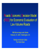 Roads Economic Decision (RED) Model for Economic Evaluation of Low Volume Roads
