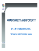 Road Safety and Poverty