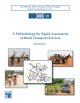 A Methodology for Rapid Assessment of Rural Transport Services