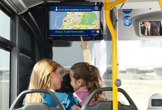 passenger information on buses