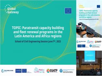 Global Gateway Knowledge Exchange Workshop at UITP Summit 2023: Paratransit capacity building and…
