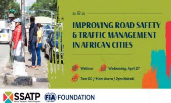 WEBINAR: Improving Road Safety & Traffic Management in African Cities