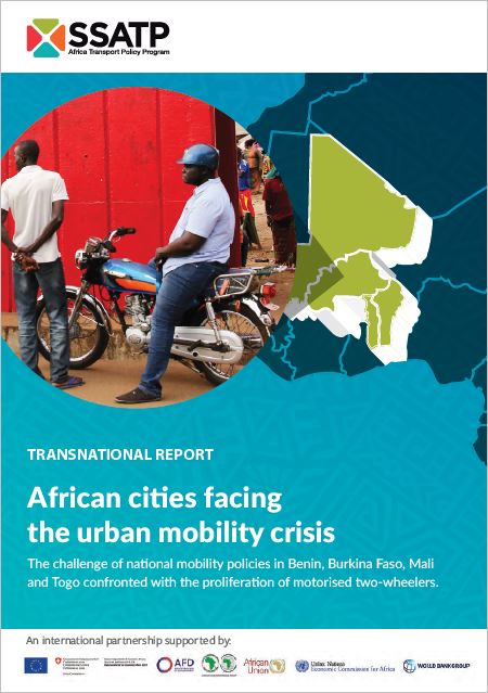 African cities facing the urban mobility crisis: The challenge of national mobility policies in Benin, Burkina Faso, Mali and Togo confronted with the proliferation of motorised two-wheelers