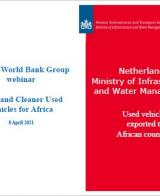 PRESENTATION: Used Vehicles Exported to the African Continent