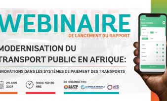 [WEBINAIRE] Modernisation du transport public en Afrique : innovations dans les systèmes de paiement des transports